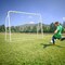 2-in-1 Kids Soccer Goal Set with Adjustable Height and Metal Pipes Ideal for Outdoor Use